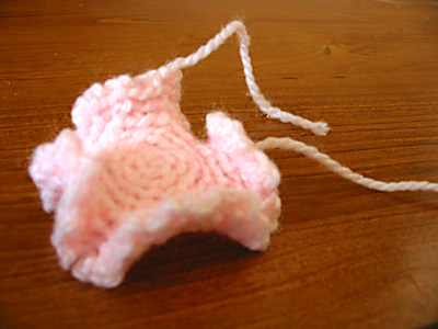 Crochet model of hyperbolic space, third attempt